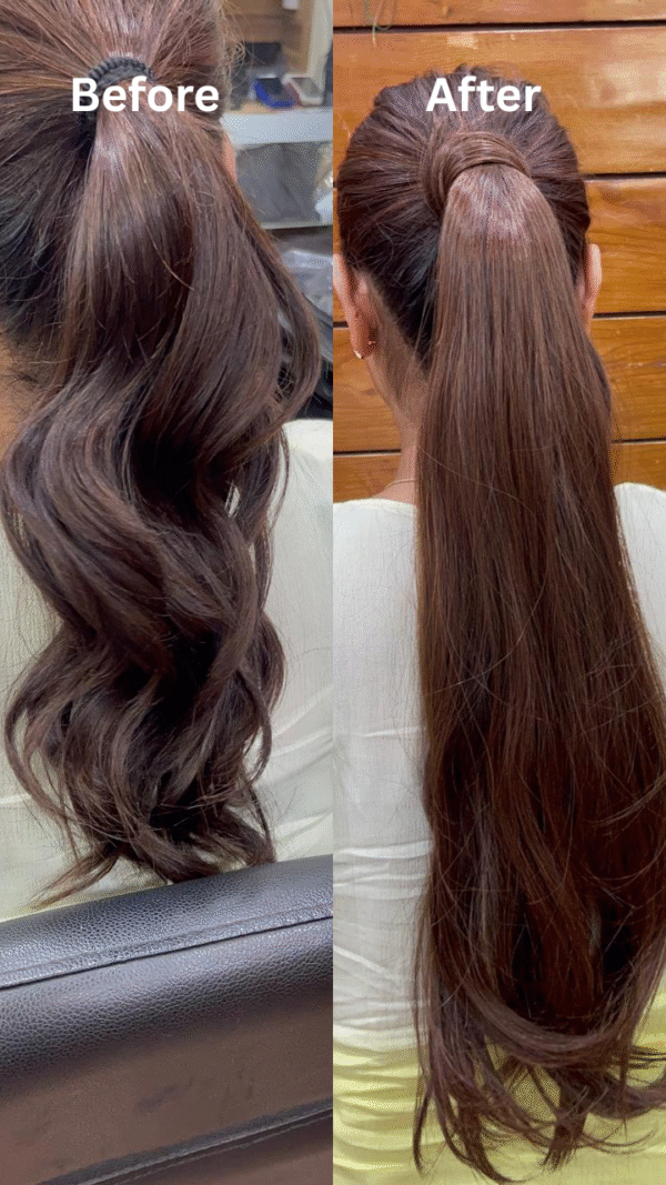 Clip- In Ponytail Extension 100% Human Hair |19 Inches|